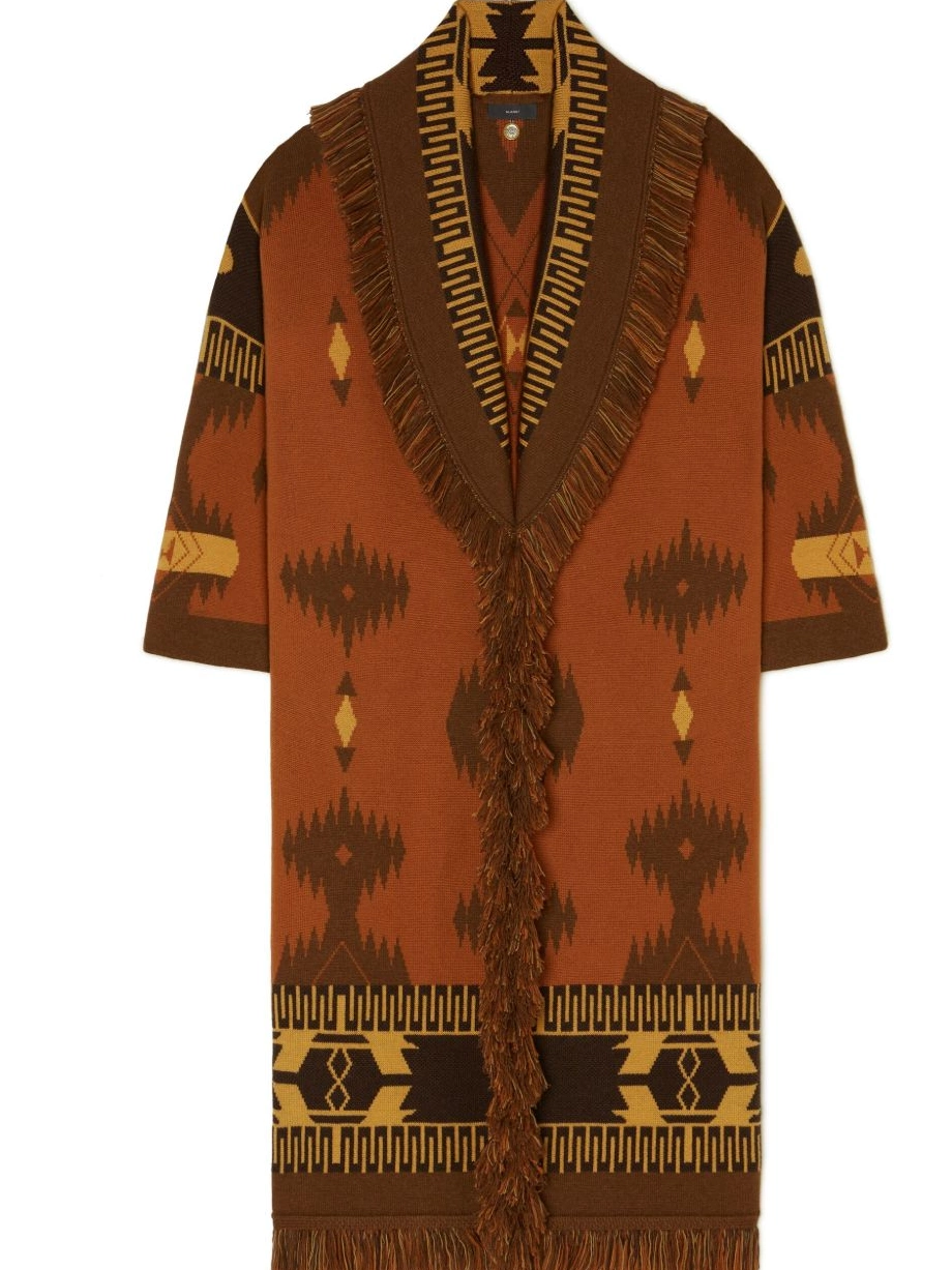 Cheap Alanui cardigan geometric-pattern jacquard Women 0812